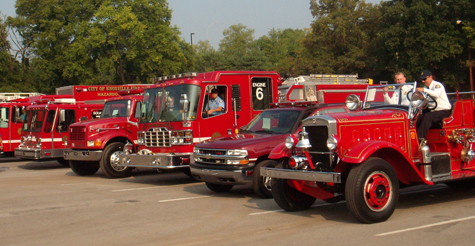 Parade Vehicle Line-Up